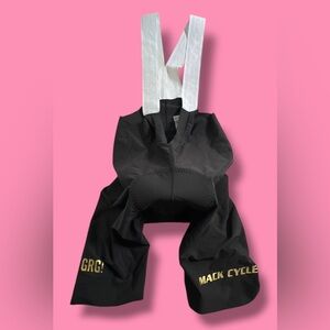 Go Rigo Go Cycling Bibs XL Black White Padded